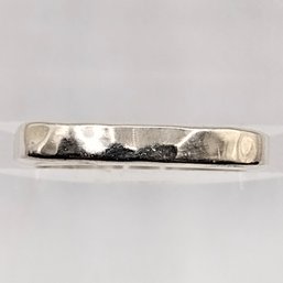 DDD Hammered Sterling Silver Ring SZ 7.25 3.8G