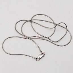 Sterling Silver Necklace Italy 3.3G