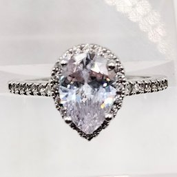 Sterling Silver Multi Stone Ring SZ 8.25 3.1G