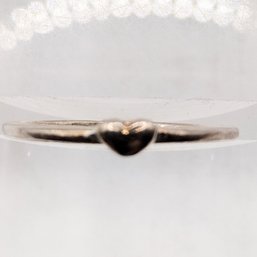 LA Sterling Silver Mother Daughter Ring SZ 9 1.7G