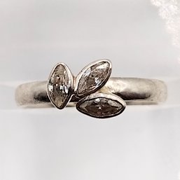 HHN Sterling Silver Multi Stone Ring SZ 6.75 3.5G