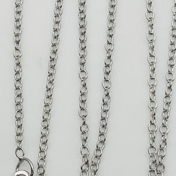 KA1772 Sterling Cable Chain Necklace 1.0 G