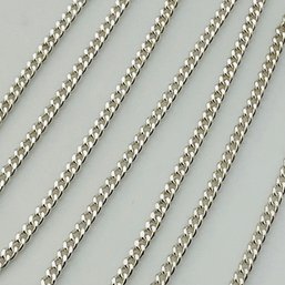 Sterling Curb Chain Necklace 1.7 G