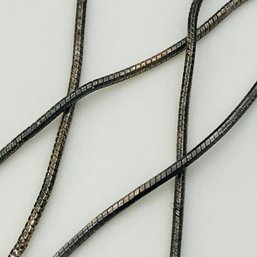 Italy Sterling Snake Chain Necklace 2.9 G