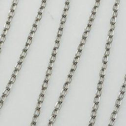 Sterling Cable Chain Necklace 0.9 G