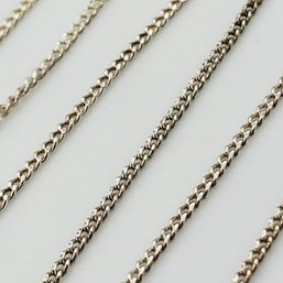Italy Sterling Curb Chain Necklace 1.0 G