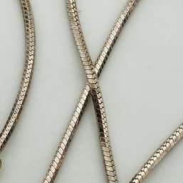 AGI Italy Sterling Snake Chain Necklace 3.3 G