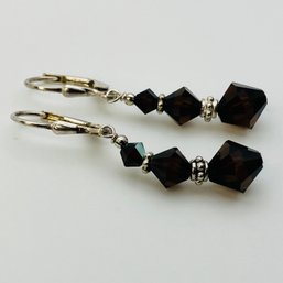Sterling Dangle Earrings 2.9 G