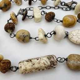 Silpada, Multi Gem, Sterling Adjustable 18 Inch Necklace 37.94 G