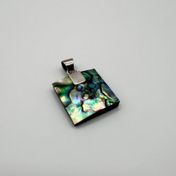 Sterling Abalone Pendant 4.0g