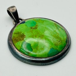 BARSE Sterling Turquoise Pendant 23.6g