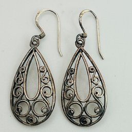 Sterling Dangle Earrings 3.4g