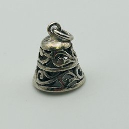 Sterling Bell Charm 2.1g