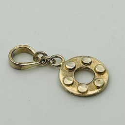 Sterling Round Charm 1.1g
