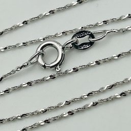 Danecraft Sterling Twisted Chain Necklace 1.5g