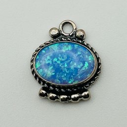 Sterling Southwest Opal Pendant 3.2g