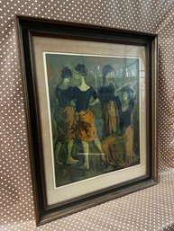 Ballerina Serigraph By M. Soyer