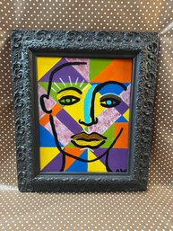 Colorblock Y2K Face Painting