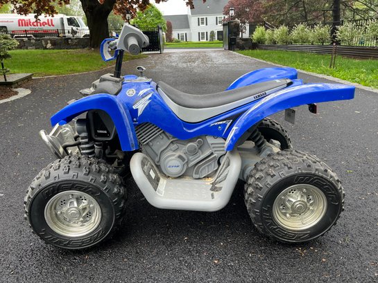 Yamaha Raptor Atv Blue Raptor Power Wheels Blue Yamaha Power Wheel