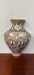 Colorful Asian Wall Vase