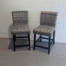 Stylish Upholstered Counter Chairs