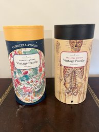 Pair Of 1.000 Piece Puzzles By Cavallini & Co