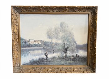 Vintage Jean Baptiste Camille Corot Ville D Array -