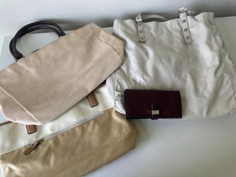 Light Colored Assorted Purses