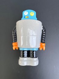 Ceramic Robot-shaped Coin Bank