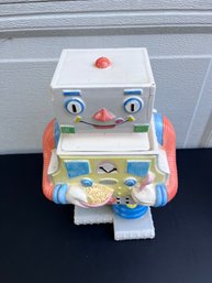 Planetary Pal Robot Cookie Jar Designed By David Hyman For Sigma The Tastesetter In 1984