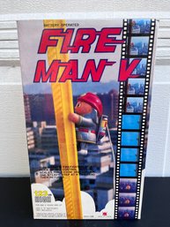 Fire Man V Climbing Fireman Battery-operated Toy Produced In 1984 By Toplay
