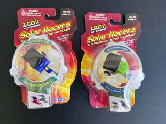 Pair Of Uncle Milton Solar Racers