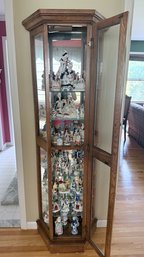 Premium Vintage Curio Cabinet & Porcelain Figurine Collection