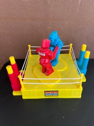 Classic Rock 'Em Sock 'Em Robots Game By Mattel