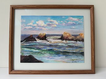 Seascape Painting By Deborah Hulbert