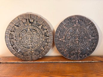 Aztec Sun Stone, Also Known As The Aztec Calendar