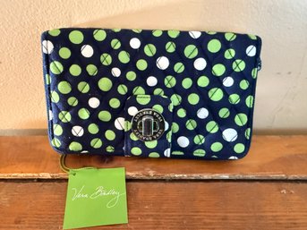 Vera Bradley Turnlick Wallet - Luck Dots