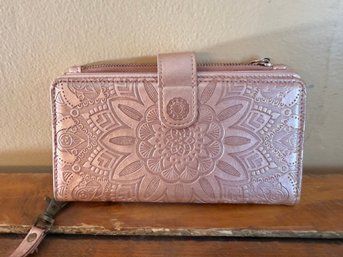 Pink Wristlet Wallet