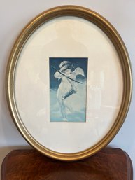 Framed Depiction Of A Putto
