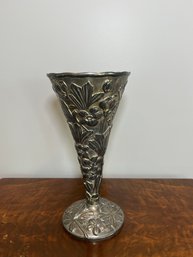 Silver Plated Vase