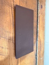 Christian Dior Vintage Kidskin Leather Checkbook - Brown