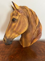 Resin Horse Head Bust Statue