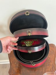 Stackable Hand Painted Boxes