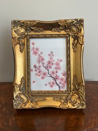Flower Art In Ornate Frame