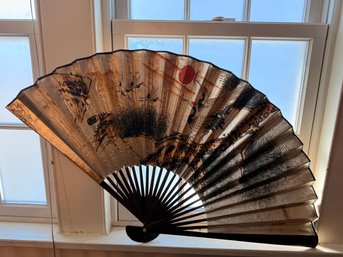 Large Asian Hand Fan