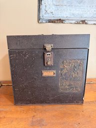 Vintage Metal File Box,  'My Safe File'
