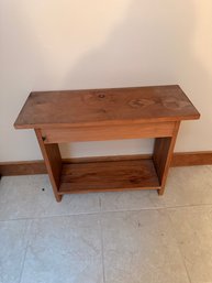 Wood Bench
