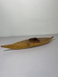 19th Century Inuit Eskimo Kayak Model