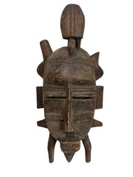 Vintage West African Senufo Carved Mask