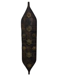 Old Tribal War Shield - Carved Wood